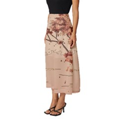 Classic Midi Chiffon Skirt 