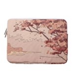 Pastel Nature , Art, Blue, Cute, 13  Vertical Laptop Sleeve Case With Pocket