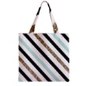 Zipper Grocery Tote Bag 