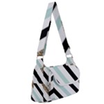 Pattern, Black, Blue, Gold, Lines, Stripes Multipack Bag