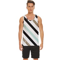 Men s Wide Collar Tank Top 