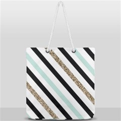 Full Print Rope Handle Tote (Large) 