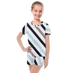 Kids  Mesh T-Shirt and Shorts Set 