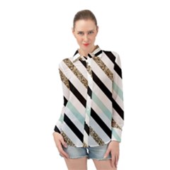 Long Sleeve Chiffon Shirt 