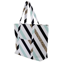 Zip Up Canvas Bag 