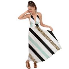 Backless Maxi Beach Dress 