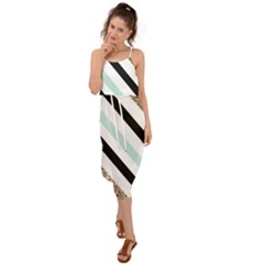 Waist Tie Cover Up Chiffon Dress 