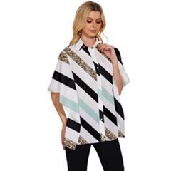 Women s Batwing Button Up Shirt 