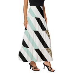 Tiered Ruffle Maxi Skirt 