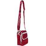 Red Roses , Red Buds, Red Roses Shoulder Strap Belt Bag