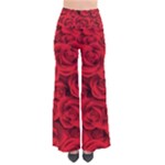 Red Roses , Red Buds, Red Roses So Vintage Palazzo Pants