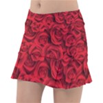 Red Roses , Red Buds, Red Roses Classic Tennis Skirt