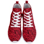 Red Roses , Red Buds, Red Roses Men s Lightweight High Top Sneakers