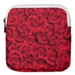 Red Roses , Red Buds, Red Roses Mini Square Pouch