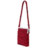 Red Roses , Red Buds, Red Roses Multi Function Travel Bag