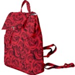 Red Roses , Red Buds, Red Roses Buckle Everyday Backpack