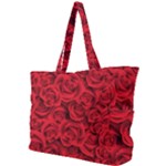 Red Roses , Red Buds, Red Roses Simple Shoulder Bag