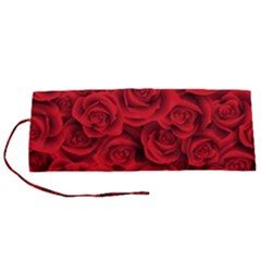 Red Roses , Red Buds, Red Roses Roll Up Canvas Pencil Holder (S) from ArtsNow.com