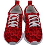 Red Roses , Red Buds, Red Roses Kids Athletic Shoes