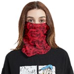 Red Roses , Red Buds, Red Roses Face Covering Bandana (Two Sides)