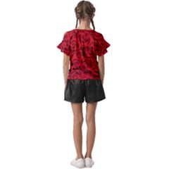 Kids  Cut Out Flutter Sleeves 