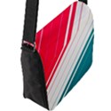 Flap Closure Messenger Bag (L) 