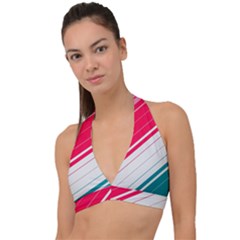 Halter Plunge Bikini Top 