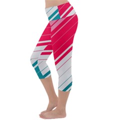 Lightweight Velour Capri Yoga Leggings 