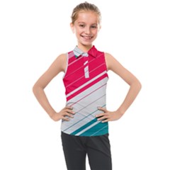 Kids  Sleeveless Polo T-Shirt 