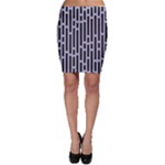 Texture, Stripes, Pattern Bodycon Skirt