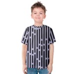 Texture, Stripes, Pattern Kids  Cotton T-Shirt