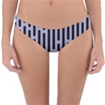 Texture, Stripes, Pattern Reversible Hipster Bikini Bottoms