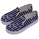 Texture, Stripes, Pattern Kids  Canvas Slip Ons