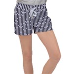 Texture, Stripes, Pattern Women s Velour Lounge Shorts