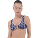 Texture, Stripes, Pattern Ring Detail Bikini Top