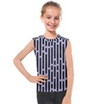 Texture, Stripes, Pattern Kids  Mesh Tank Top