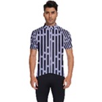 Texture, Stripes, Pattern Men s Short Sleeve Cycling Jersey