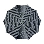 Texture, Stripes, Pattern Automatic Folding Umbrella with Case (Large)