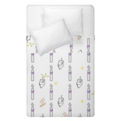 Dreidel Candles Spinning Top Duvet Cover Double Side (Single Size) from ArtsNow.com