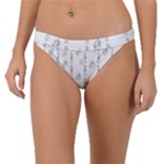 Dreidel Candles Spinning Top Band Bikini Bottoms