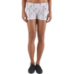 Dreidel Candles Spinning Top Yoga Shorts