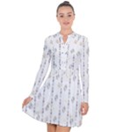 Dreidel Candles Spinning Top Long Sleeve Panel Dress