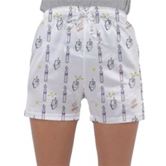 Women s Satin Sleepwear Shorts 