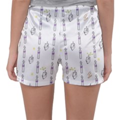 Women s Satin Sleepwear Shorts 