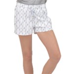 Dreidel Candles Spinning Top Women s Velour Lounge Shorts