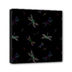 Background Pattern Dragonfly Mini Canvas 6  x 6  (Stretched)