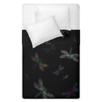 Background Pattern Dragonfly Duvet Cover Double Side (Single Size)