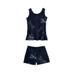 Background Pattern Dragonfly Kids  Boyleg Swimsuit