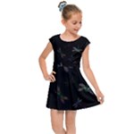 Background Pattern Dragonfly Kids  Cap Sleeve Dress