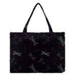 Background Pattern Dragonfly Medium Tote Bag